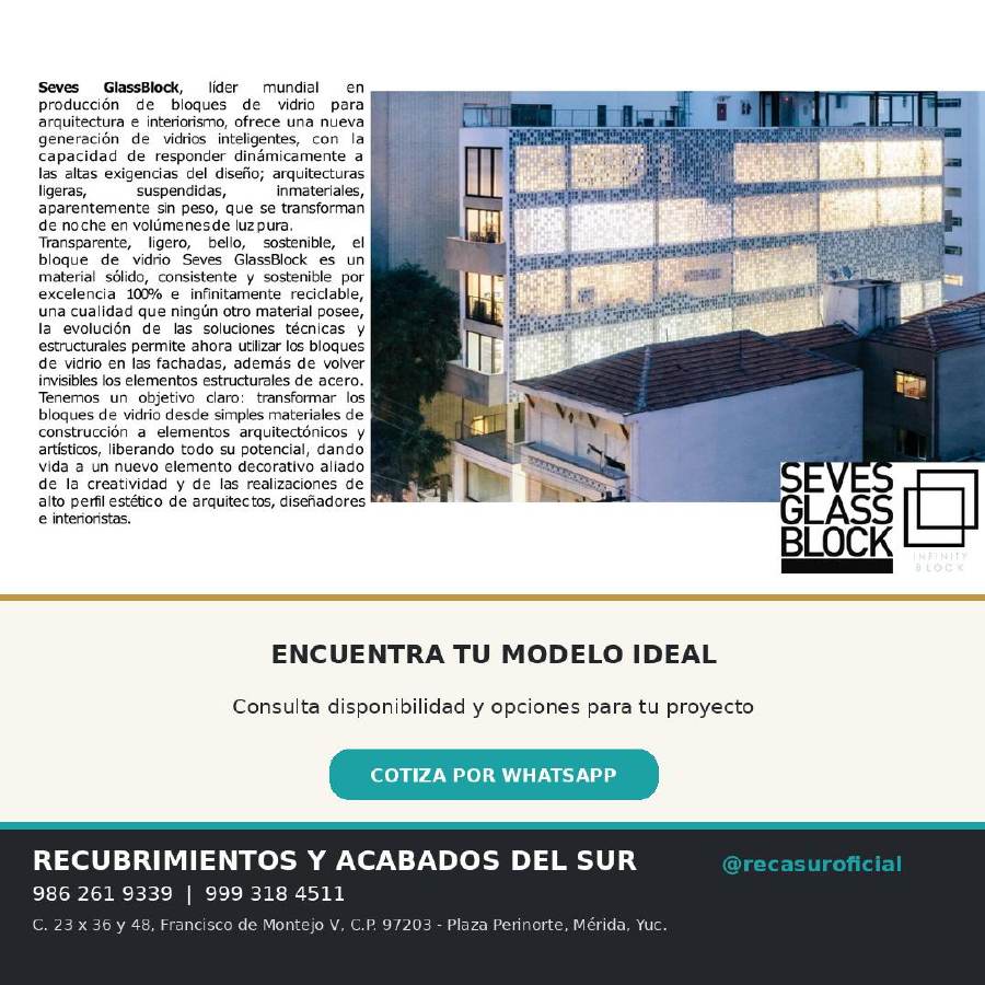 Vitroblock · modelo 1 Ficha 02