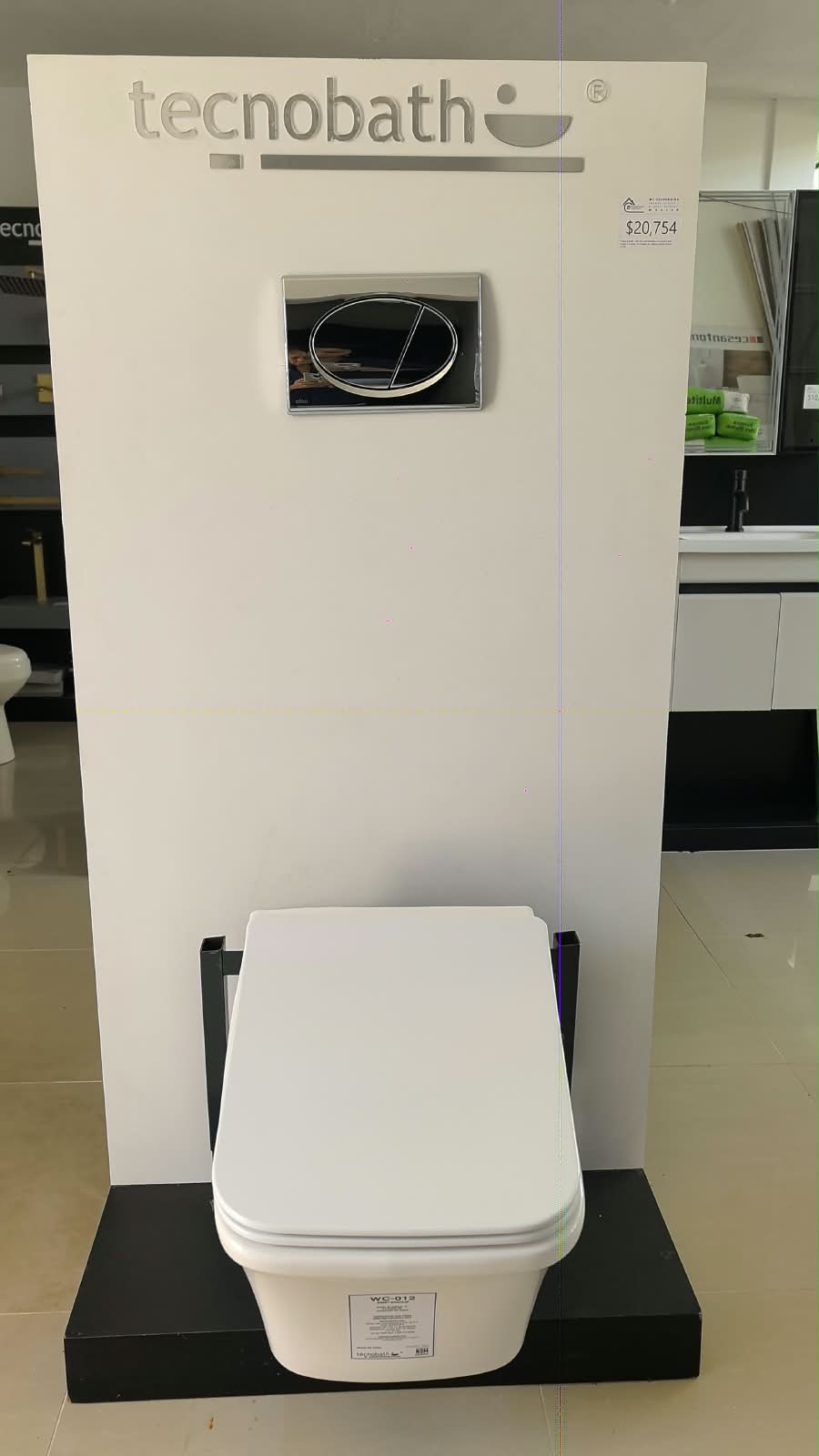 Sanitario suspendido Tecnobath disponible en tienda